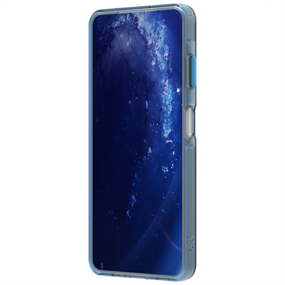 EIDERWOOD Samsung Galaxy A06 Hybrid Plastic Case - MagSafe Compatible - Transparent / Blue