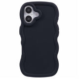 iPhone 16 Plus EIDERWOOD Flexible Plastic Wavy Case - Black