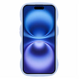 iPhone 16 Plus EIDERWOOD Flexible Plastic Wavy Case - Purple