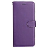 EIDERWOOD Oppo A60 / A40m / A40 Faux Leather Flip Case with Strap - Purple