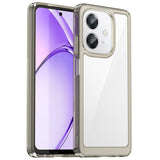 EIDERWOOD Oppo A60 / A40m / A40 Hybrid Plastic Case - Transparent / Grey
