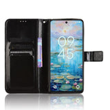 EIDERWOOD TCL 50 Pro Nxtpaper (5G) Leather Flip Case with Stand & Wallet - Black