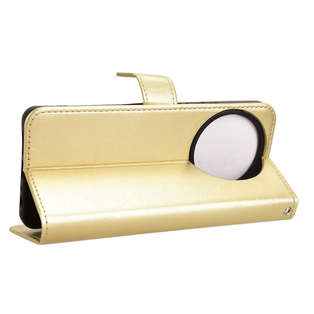 EIDERWOOD TCL 50 Pro Nxtpaper (5G) Leather Flip Case with Stand & Wallet - Gold