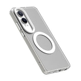 EIDERWOOD OnePlus Nord CE4 Lite (5G) Hybrid Plastic Case - MagSafe Compatible - Transparent / White