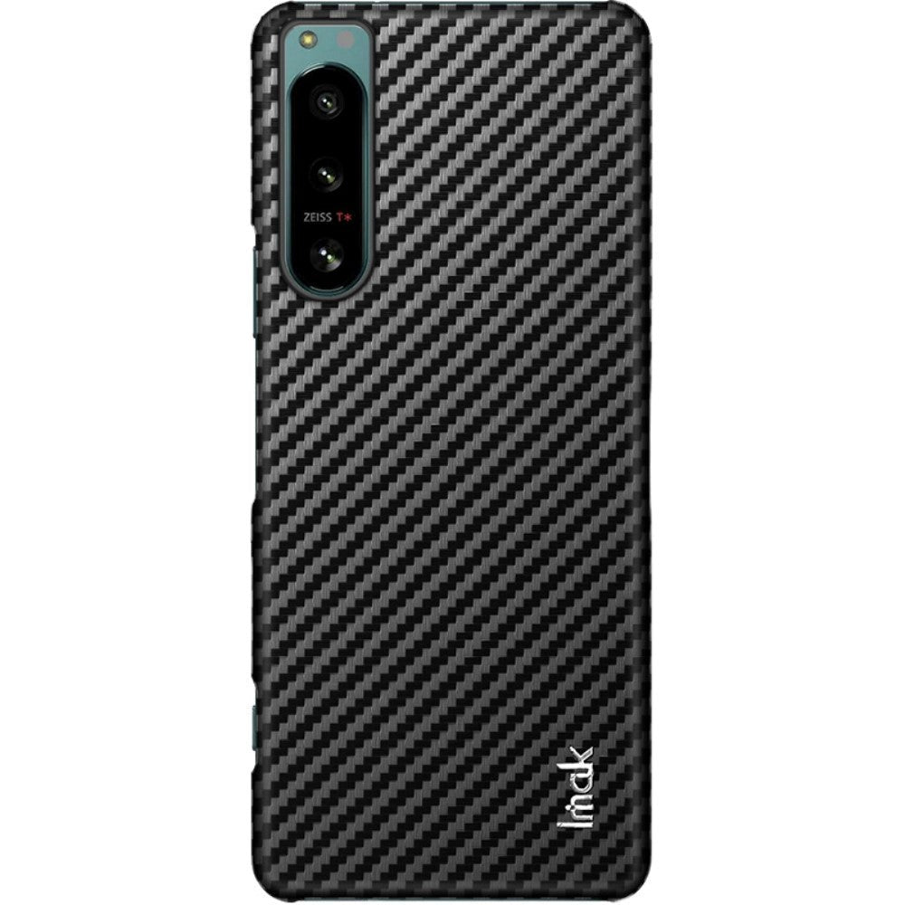 Sony Xperia 5 IV Carbon Back Cover IMAK LX-5 - Black