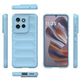 EIDERWOOD Motorola Edge 50 Neo / ThinkPhone 25 Flexible Plastic Case - Light Blue