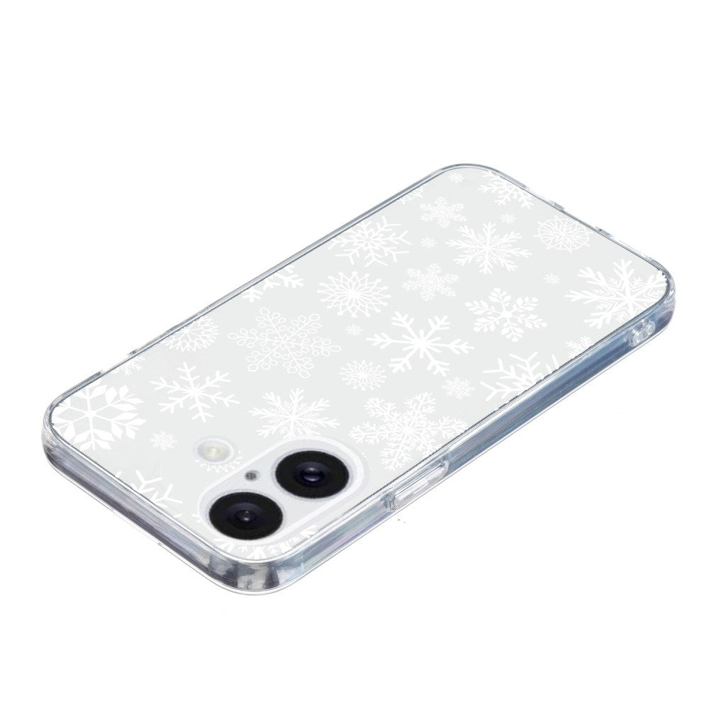 EIDERWOOD iPhone 16 Christmas Case Flexible Plastic - Snow Flake