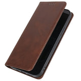 EIDERWOOD Xiaomi Redmi Note 14 Pro 5G Leatherette Case with Card Holder & Magnetic Closure - Brown