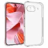 EIDERWOOD Google Pixel 9a Plastic Case with Shock Absorbing Corners - Transparent