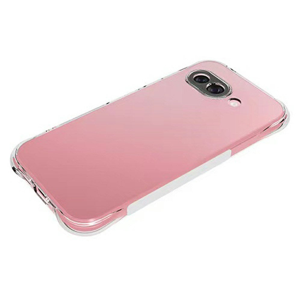 EIDERWOOD Google Pixel 9a Plastic Case with Shock Absorbing Corners - Transparent