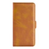 EIDERWOOD Motorola Moto G55 Wallet Flip Case in Leather with Wallet - Brown