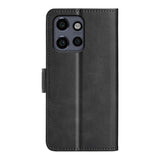 EIDERWOOD Motorola Edge 50 Neo Wallet Flip Case in Leather with Wallet - Black