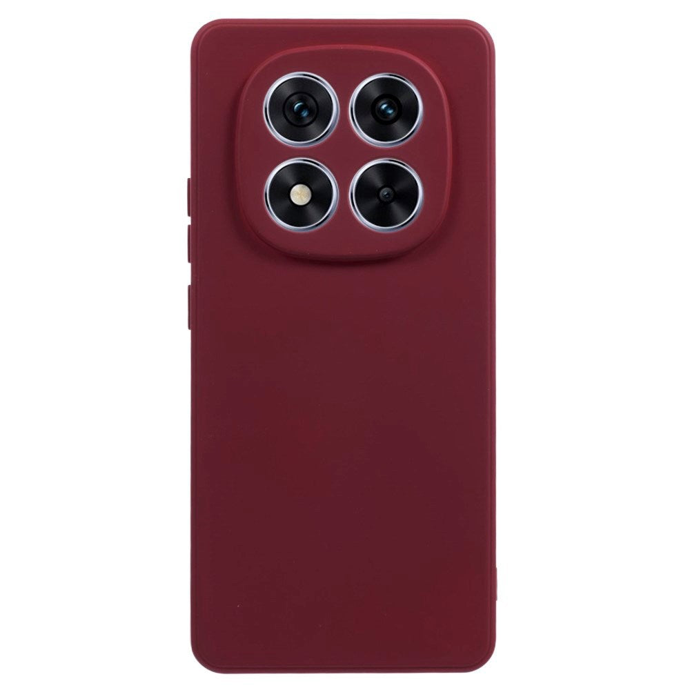 Xiaomi Redmi Note 14 Pro Back Cover Flexible Plastic - Red