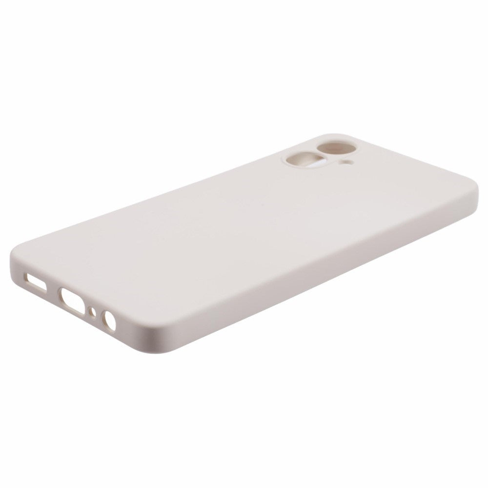 EIDERWOOD Samsung Galaxy A06 Lined Flexible Plastic Case - White