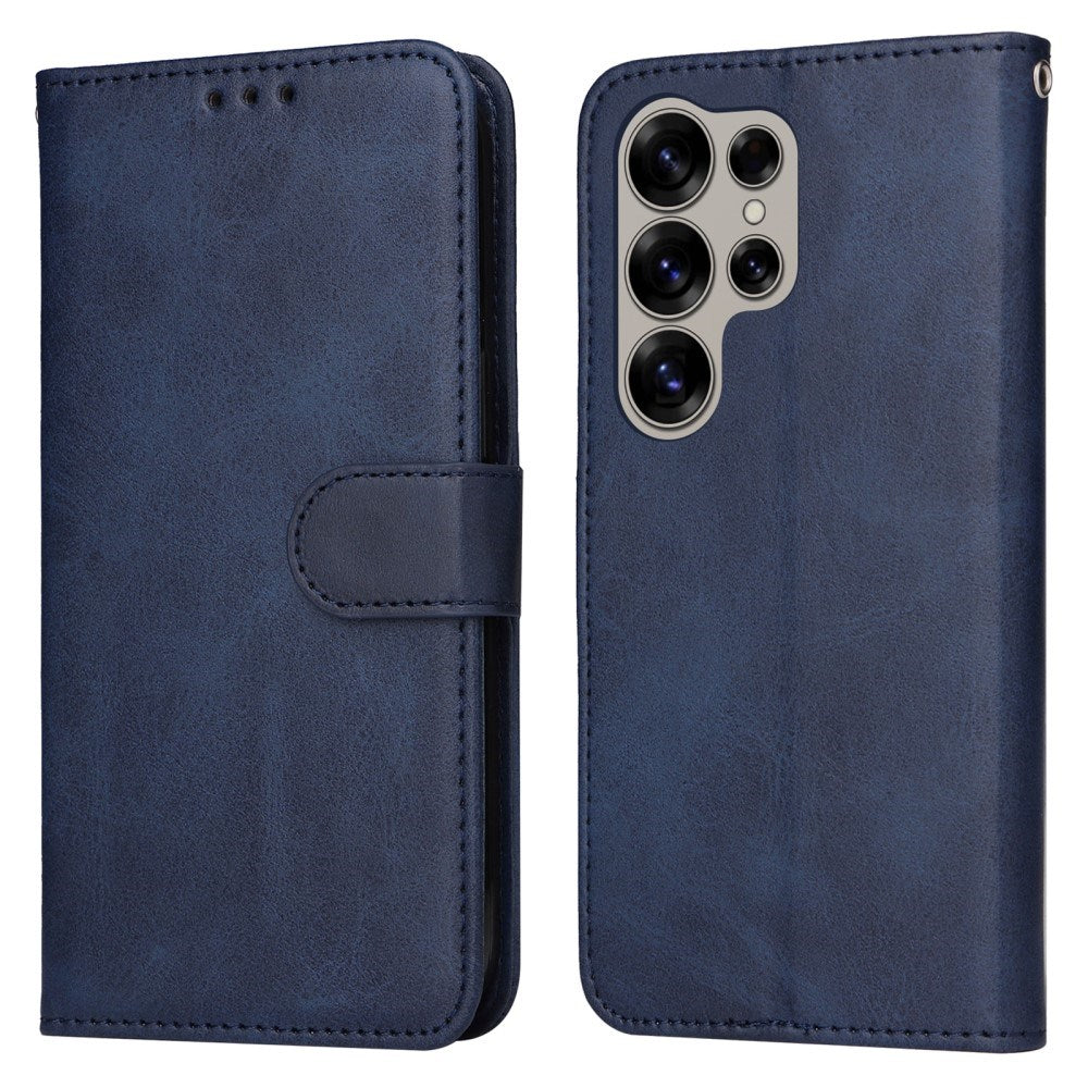 EIDERWOOD Vegan Leather Flip Case Samsung Galaxy S25 Ultra - Blue