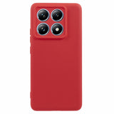 EIDERWOOD Xiaomi 14T Pro Lined Flexible Plastic Case - Red