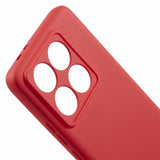 EIDERWOOD Xiaomi 14T Pro Lined Flexible Plastic Case - Red
