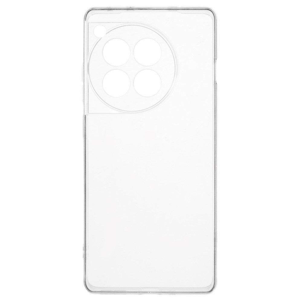 EIDERWOOD OnePlus 12R Flexible Plastic Back Case - Transparent