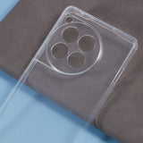 EIDERWOOD OnePlus 12R Flexible Plastic Back Case - Transparent