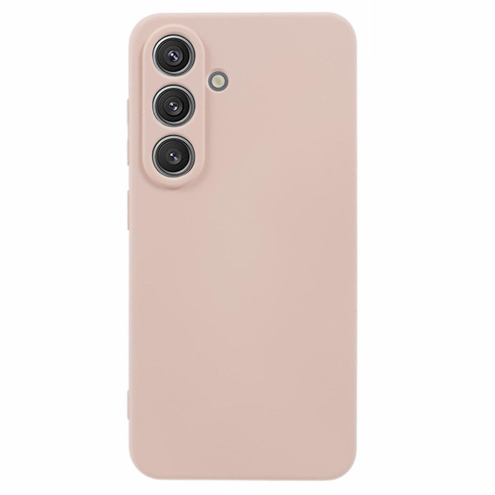 EIDERWOOD - Samsung Galaxy S25 Soft Plastic Case - Anti-Scratch Protection with Fiber Lining - Rose Gold