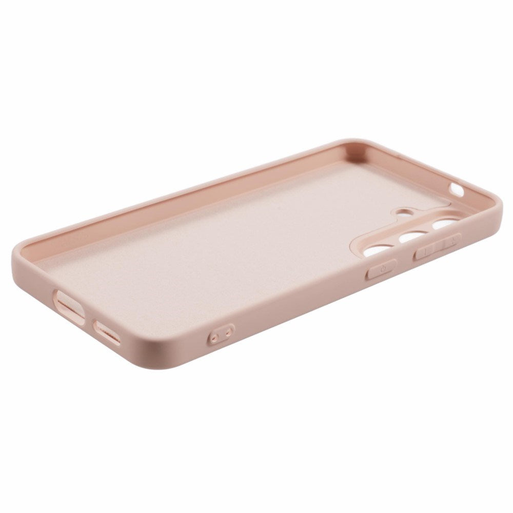 EIDERWOOD - Samsung Galaxy S25 Soft Plastic Case - Anti-Scratch Protection with Fiber Lining - Rose Gold