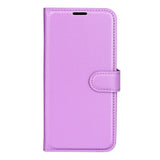 EIDERWOOD Motorola Moto G75 (5G) Faux Leather Flip Case with Cardholder & Stand Function - Purple