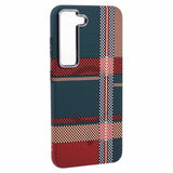 EIDERWOOD Patterned Carbon Case - Samsung Galaxy S23 - MagSafe Compatible - Light Checkered Pattern