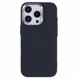 EIDERWOOD Patterned Carbon Case - iPhone 16 Pro - MagSafe Compatible - Black