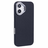 EIDERWOOD Patterned Carbon Case - iPhone 16 - MagSafe Compatible - Black