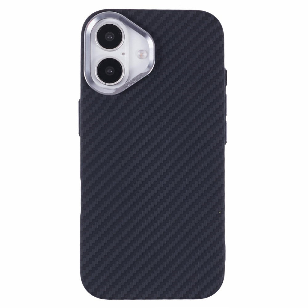 EIDERWOOD Patterned Carbon Case - iPhone 16 - MagSafe Compatible - Black