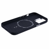 EIDERWOOD Patterned Carbon Case - iPhone 15 - MagSafe Compatible - Black