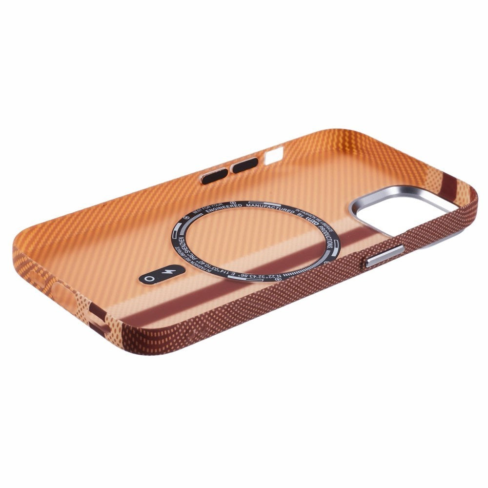 EIDERWOOD Patterned Carbon Case - iPhone 15 - MagSafe Compatible - Light Stripes