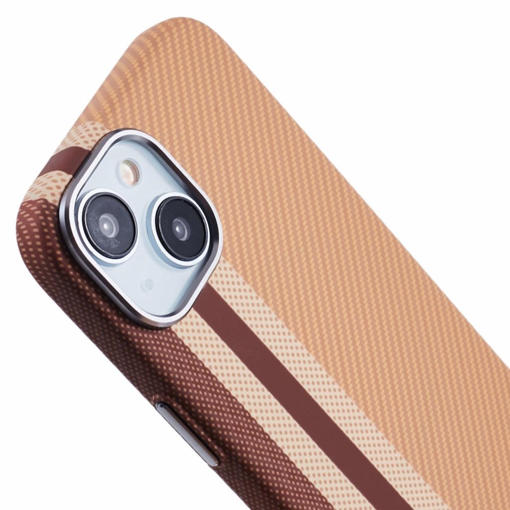 EIDERWOOD Patterned Carbon Case - iPhone 15 - MagSafe Compatible - Light Stripes