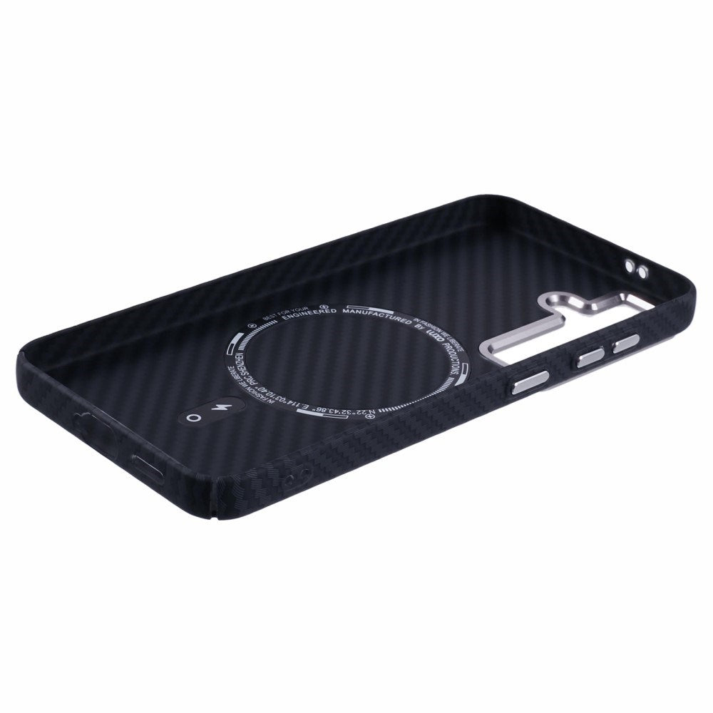 EIDERWOOD Patterned Carbon Case - Samsung Galaxy S24 - MagSafe Compatible - Black