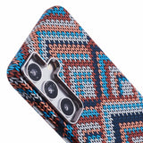 EIDERWOOD Patterned Carbon Case - Samsung Galaxy S24 - MagSafe Compatible - Retro Pattern