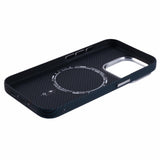 EIDERWOOD Patterned Carbon Case - iPhone 15 Pro - MagSafe Compatible - Dark Colored Pattern