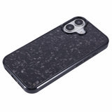 EIDERWOOD iPhone 16 Non-Slip Carbon Fibers Case - MagSafe Compatible - Black