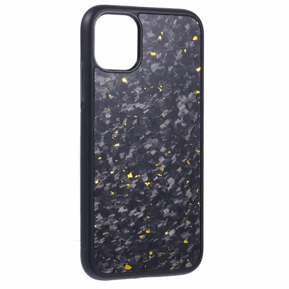 EIDERWOOD iPhone 11 Case in Aramid Fiber and Soft Plastic - Gold