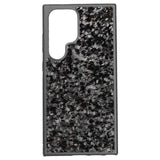 EIDERWOOD Samsung Galaxy S24 Ultra Non-Slip Carbon Fibers Case - MagSafe Compatible - Black