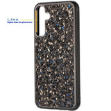 EIDERWOOD Samsung Galaxy S24 Non-Slip Carbon Fibers Case - MagSafe Compatible - Black