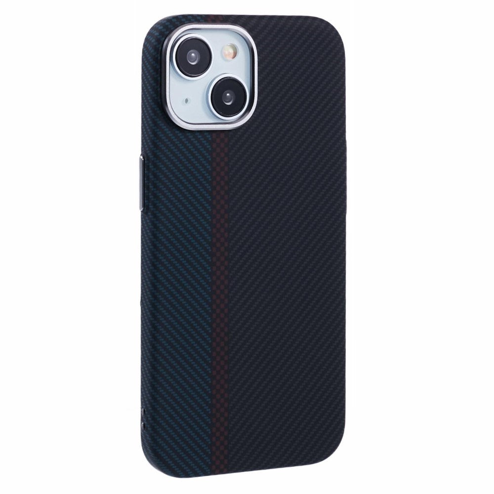 EIDERWOOD Patterned Carbon Case - iPhone 14 - MagSafe Compatible - Dark Colored Pattern