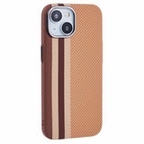 EIDERWOOD Patterned Carbon Case - iPhone 13 - MagSafe Compatible - Light Stripes