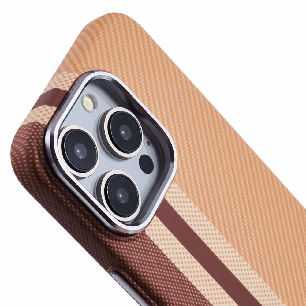 EIDERWOOD Patterned Carbon Case - iPhone 12/12 Pro - MagSafe Compatible - Light Stripes