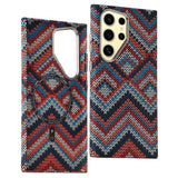 EIDERWOOD Patterned Carbon Case - Samsung Galaxy S23 Ultra - MagSafe Compatible - Retro Pattern