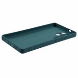 EIDERWOOD Samsung Galaxy S25 Ultra Lined Flexible Plastic Case - Dark Green