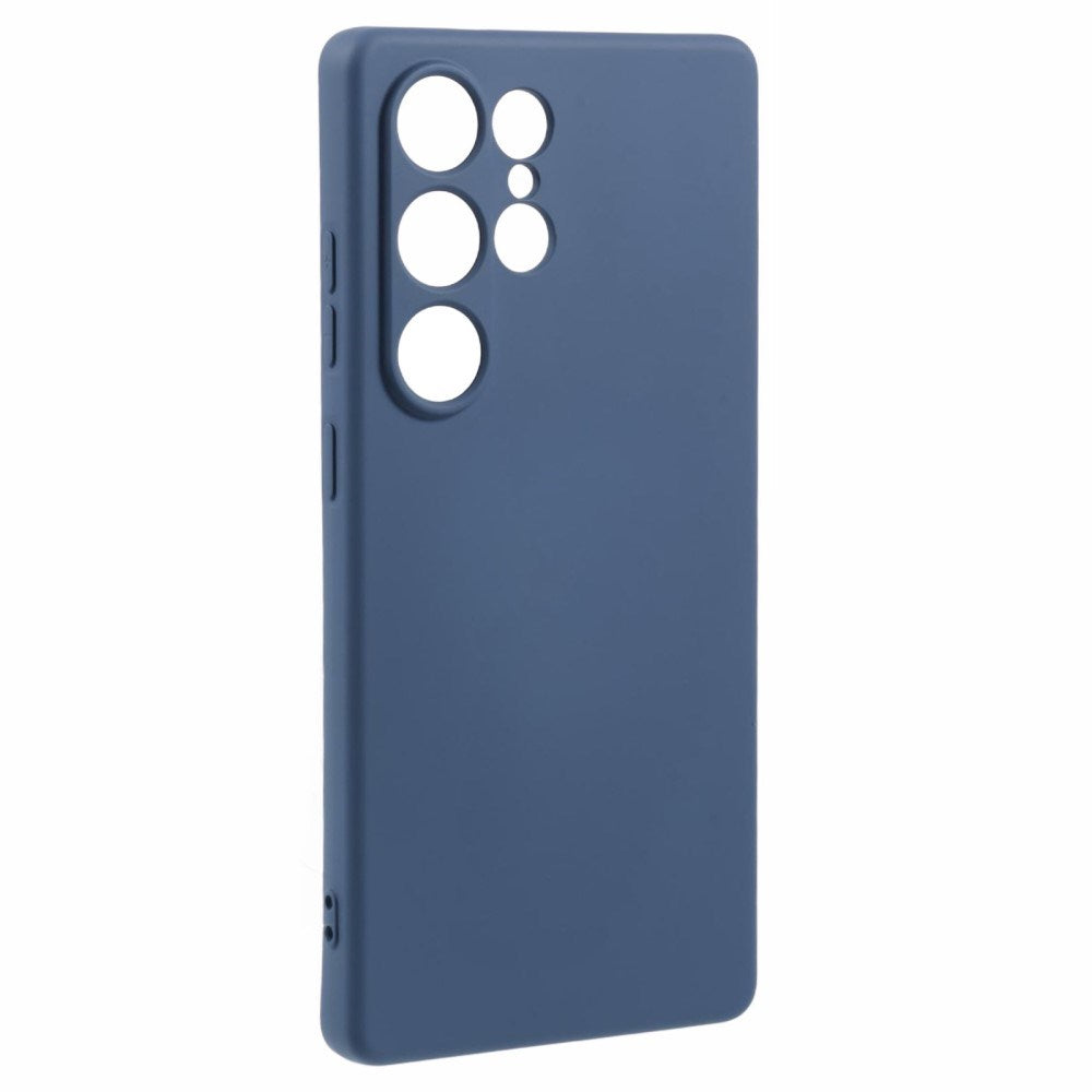 EIDERWOOD Samsung Galaxy S25 Ultra Lined Flexible Plastic Case - Dark Blue