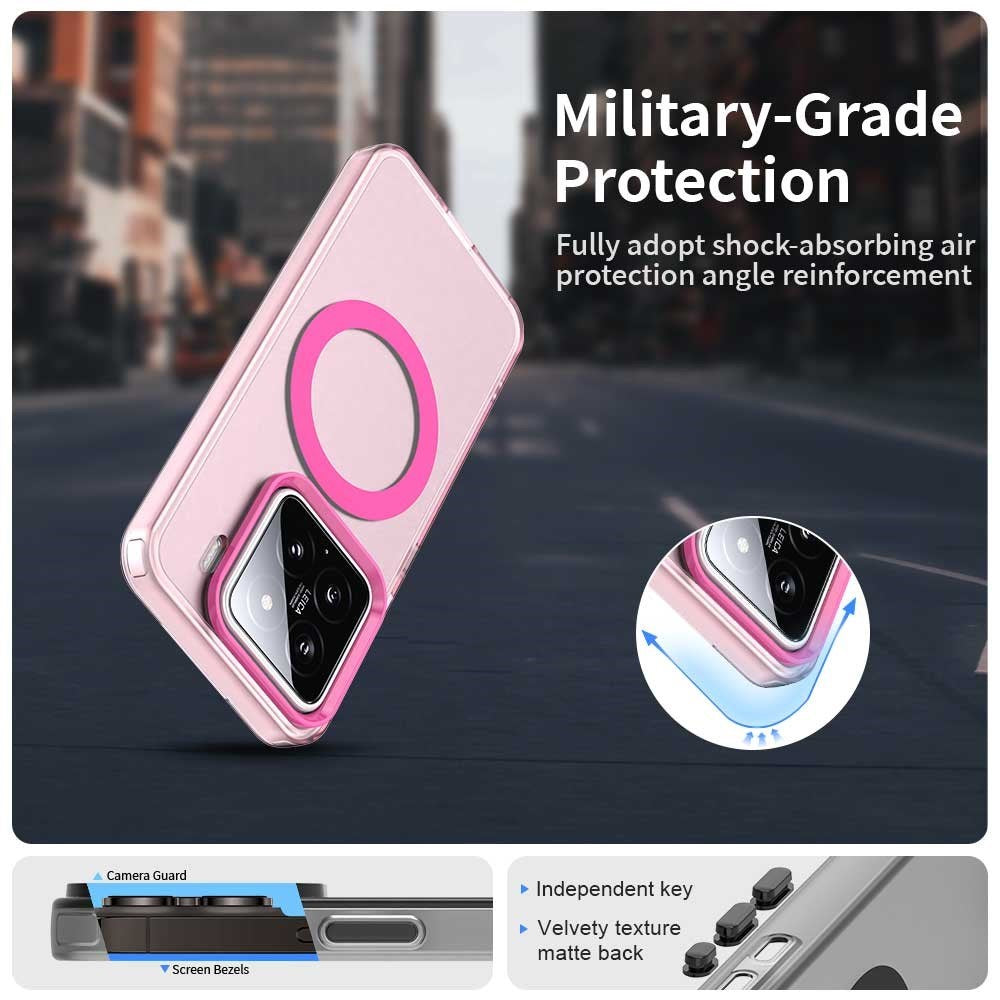 EIDERWOOD Xiaomi 15 Pro Magsafe Protective Case - Pink