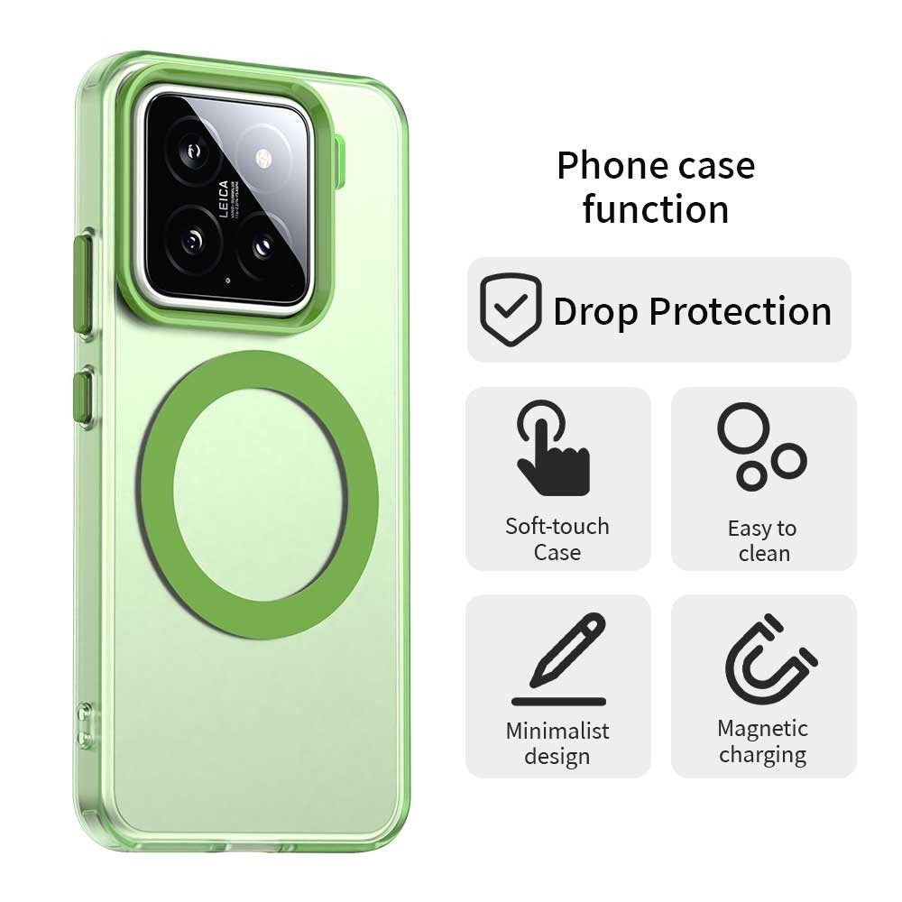 EIDERWOOD Xiaomi 15 Pro Magsafe Protective Case - Green