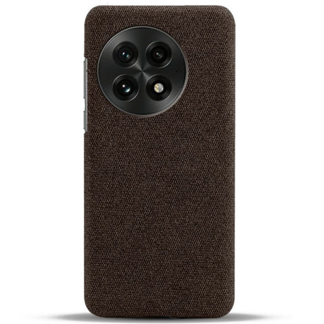 EIDERWOOD Fabric Covered Plastic Case - OnePlus 13 - Brown