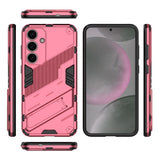 EIDERWOOD Samsung Galaxy S25+ (Plus) Rugged Case with Built-in Kickstand - Pink